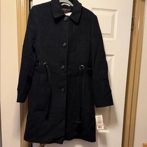 Via Spiga Black Trench Coat